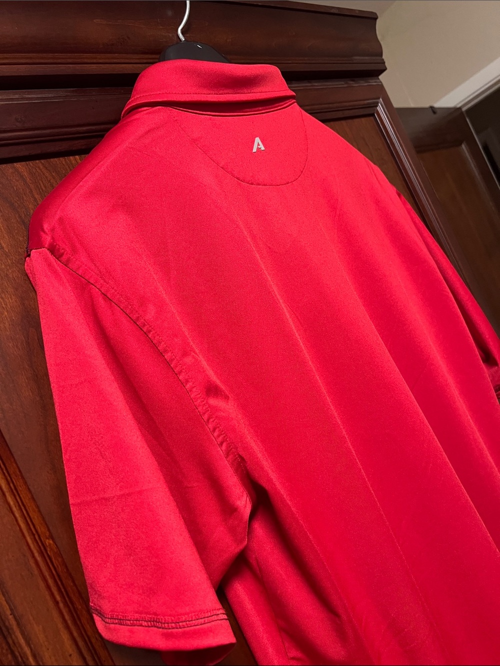 Brand New NFL SF 49ers Team Antigua Red Sportswear Polo with Embroidered SF Logo - Picture 14 of 15